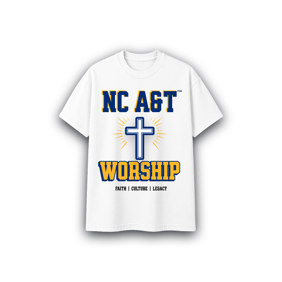 NC A&T "NC A&T Worship" T-Shirt