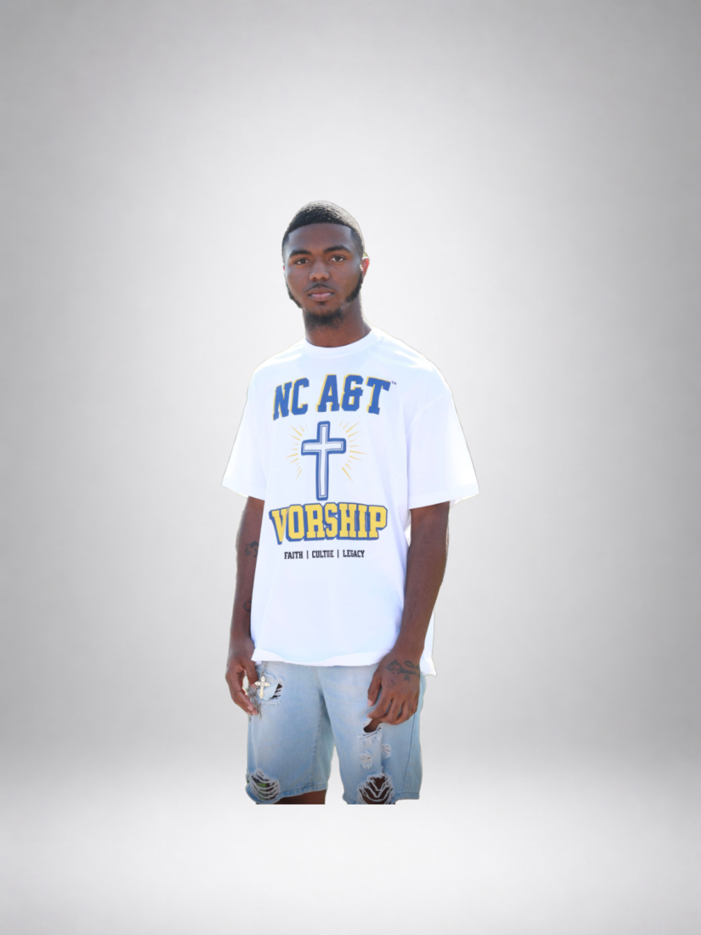 NC A&T "NC A&T Worship" T-Shirt